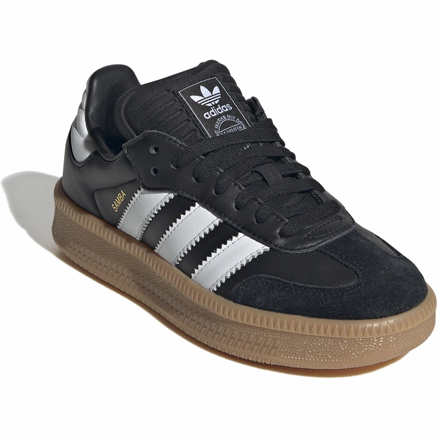 Adidas Originals Cblack/Ftwwht/Gum3 Samba Xlg J Sneakers Engineered Fit