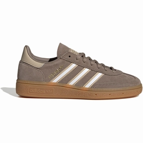 Adidas Originals Chalky Brown/Ftwr White/Magic Beige Handball Spezial J Sneakers Life-Ready Layers Style Meets Tech