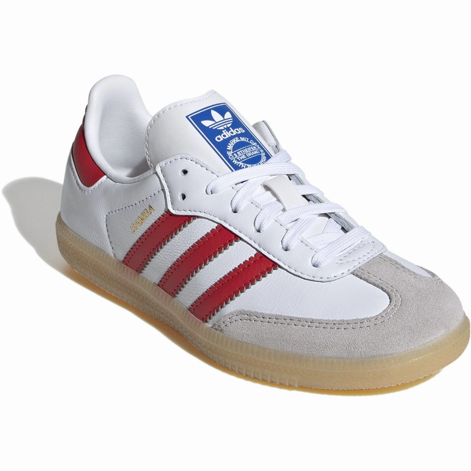 Elevated Gear Daily Build Adidas Originals Cloud White/Collegred/Gum3 Samba Og C Sneakers