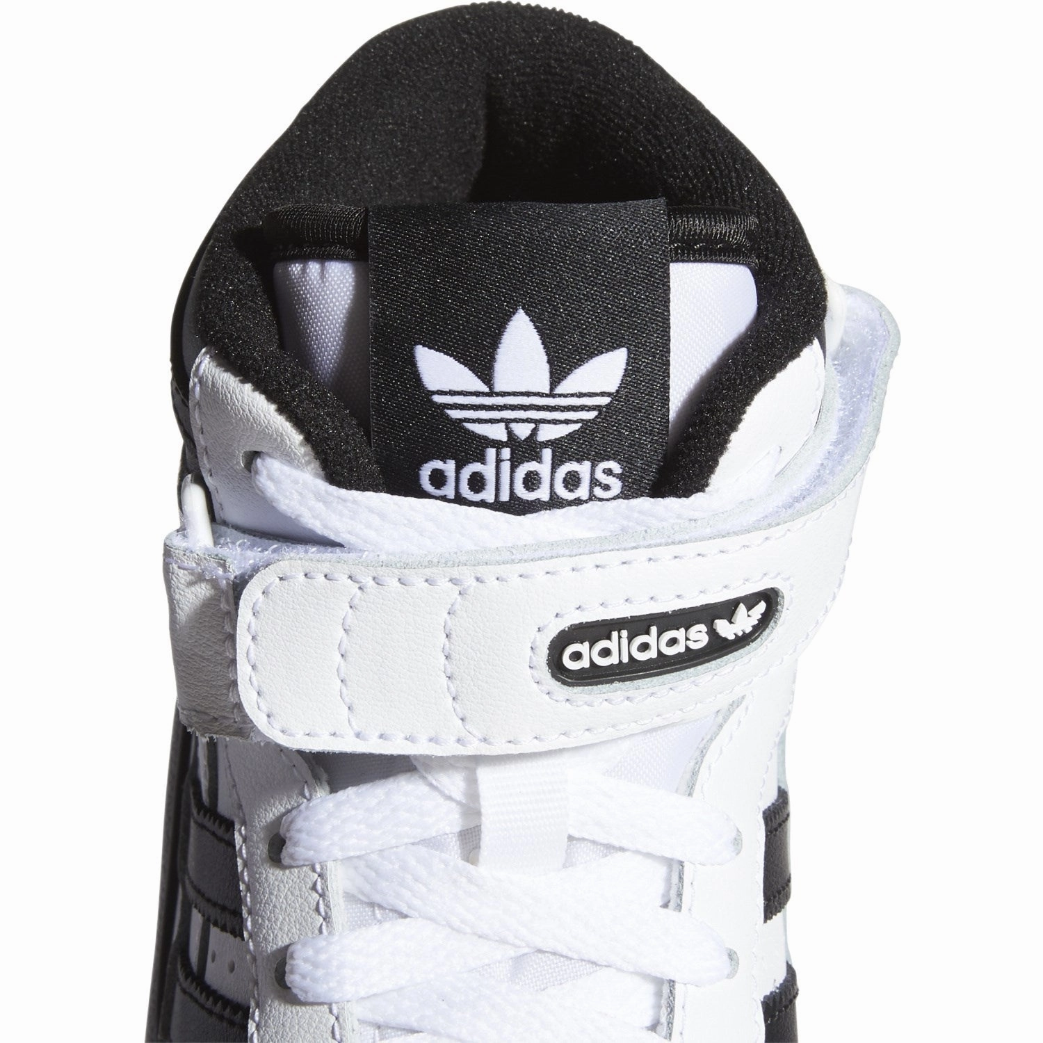Mindful Wear Adidas Originals Cloud White/Core Black/Cloud White Forum Mid J Sneakers