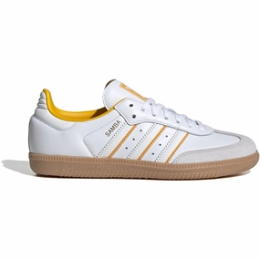 Freedom Dressed Adidas Originals Cloud White/Crystal White/Crew Yellow Samba Og J Sneakers
