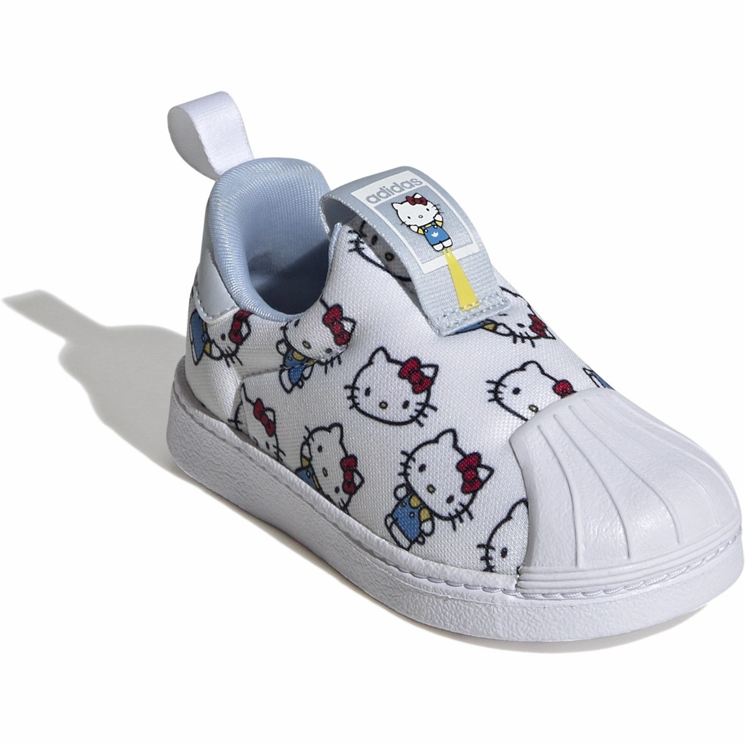 Form In Action Adidas Originals Cloud White/Halo Blue/Glow Blue Superstar 360 I Sneakers