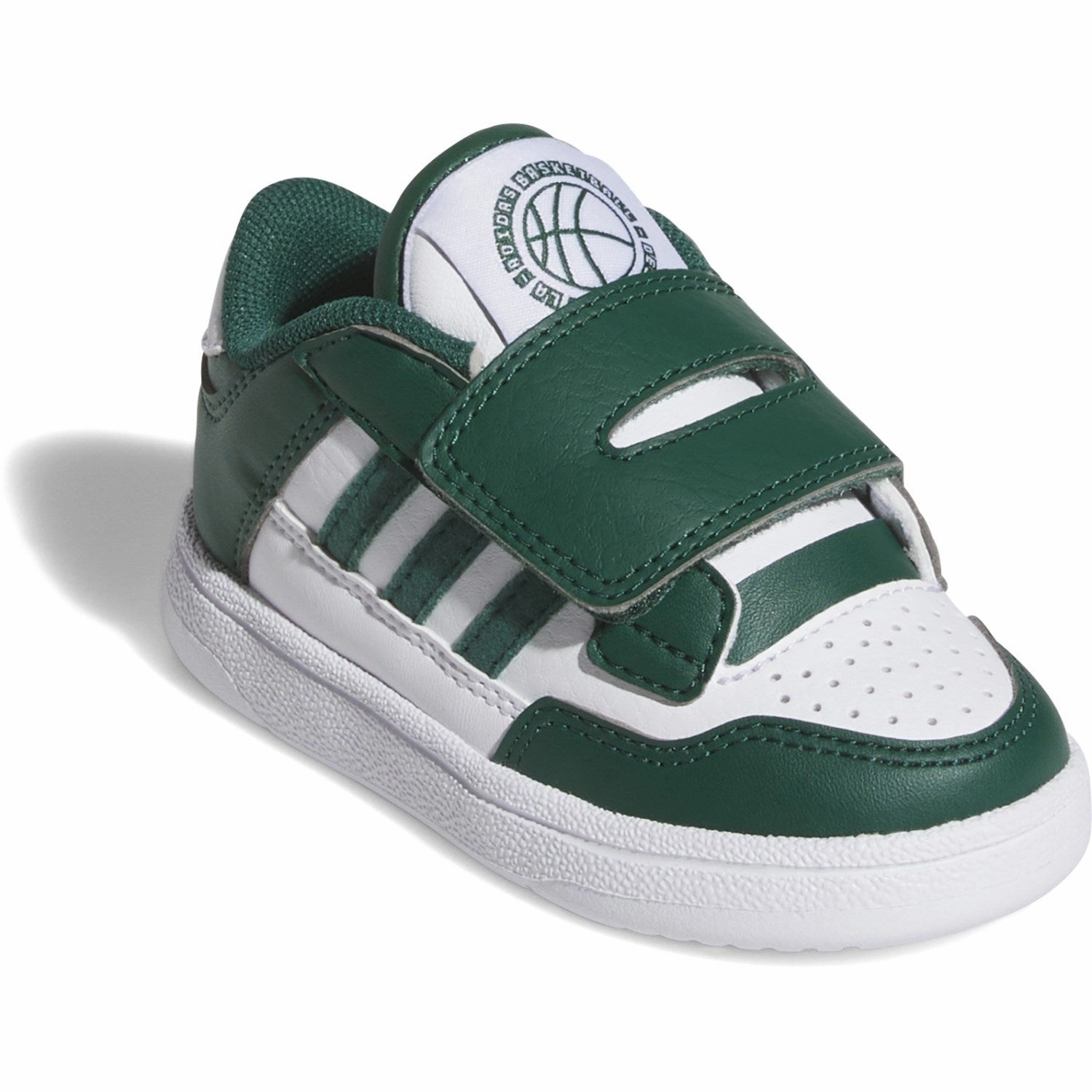 Adidas Originals Collegiate Green/Ftwr White/Ftwr White Rapid Court Cf I Sneakers Style To Evolve Comfort In Layers