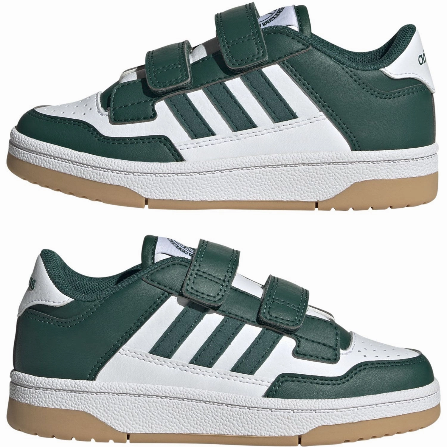 Forward-Looking Fit Adidas Originals Collegiate Green/Ftwr White/Gum 3 Rapid Court Cf C Sneakers