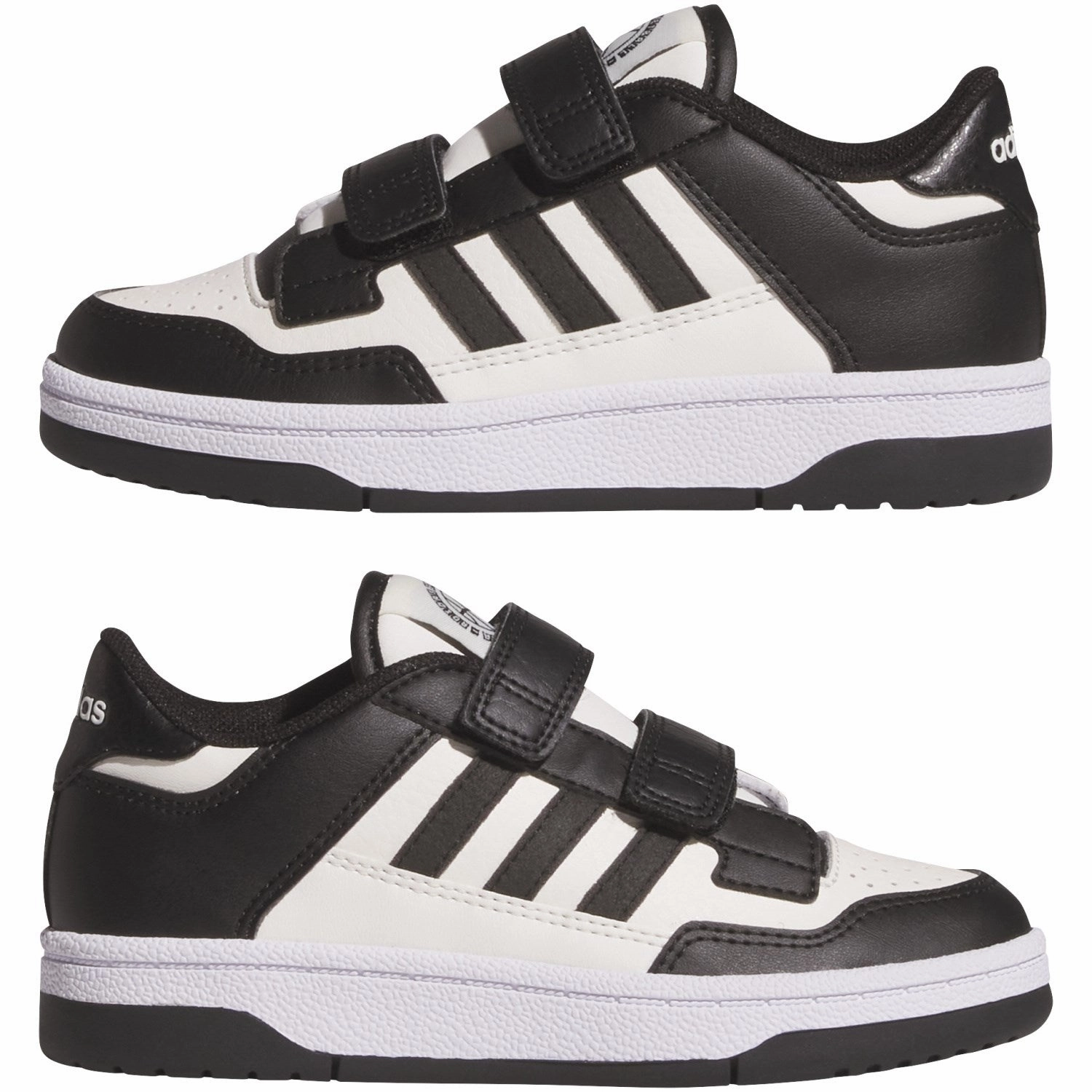 Adidas Originals Core Black/Cloud White/Ftwr White Rapid Court Cf C Sneakers Breathe And Move Movement-Inspired