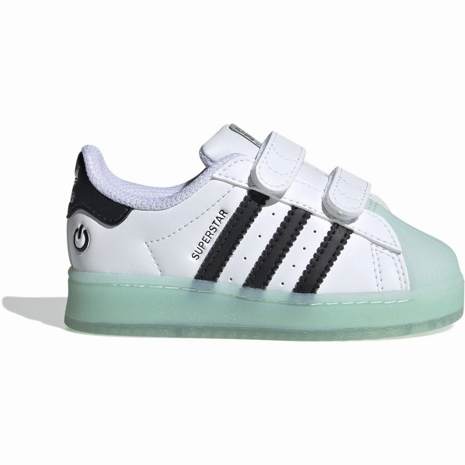 Adidas Originals Core White/Seflaq/Core Black Superstar Led Lights Cf I Sneakers Streamlined Life Easy Fit System