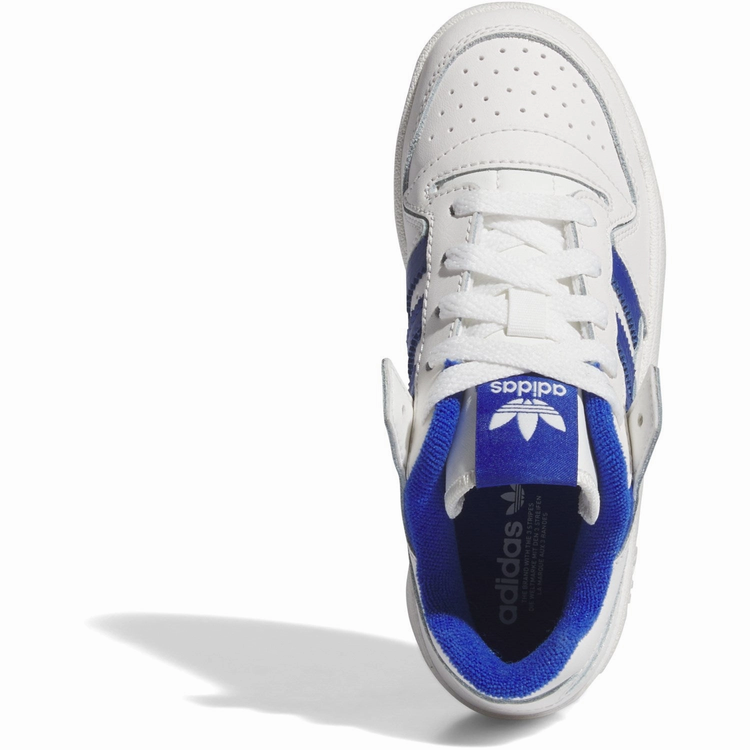 Adidas Originals Core White/Team Royal Blue/Core White Forum Low Cl C Sneakers Streamlined Urban