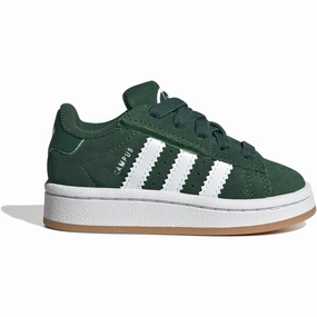 Structured Freedom Adidas Originals Dark Green / Cloud White / Gum Campus 00S Cf El I Sneakers