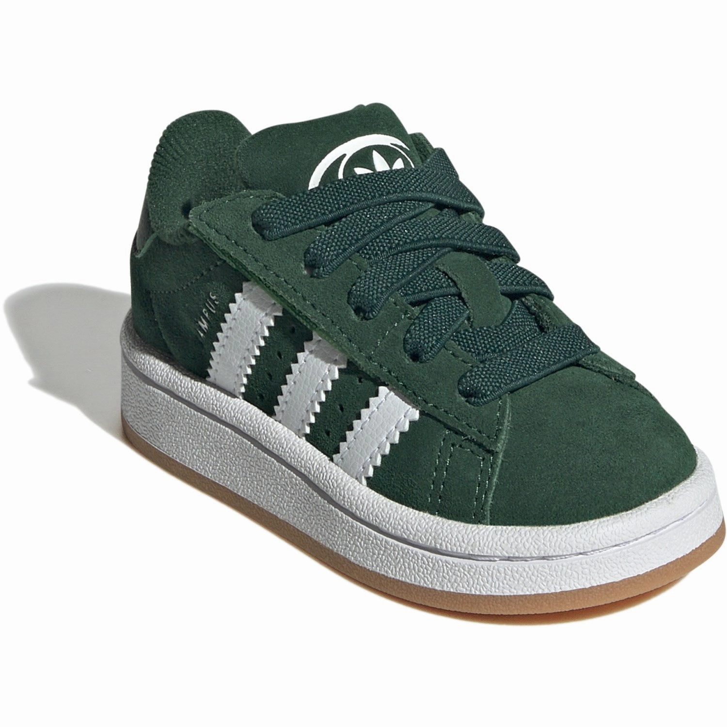 Refined Feel Movement Uniform Adidas Originals Dark Green / Cloud White / Gum Campus 00S Cf El I Sneakers