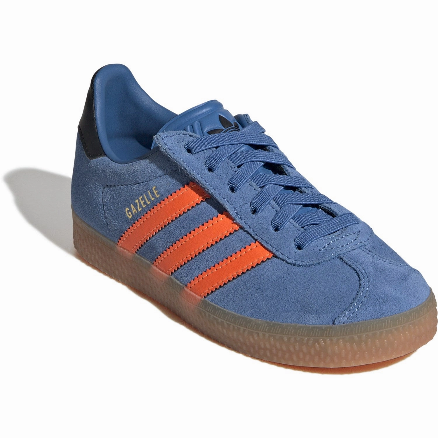 Adidas Originals Focus Blue/Solar Orange/Core Black Gazelle Cf El C Sneakers Essential Drop