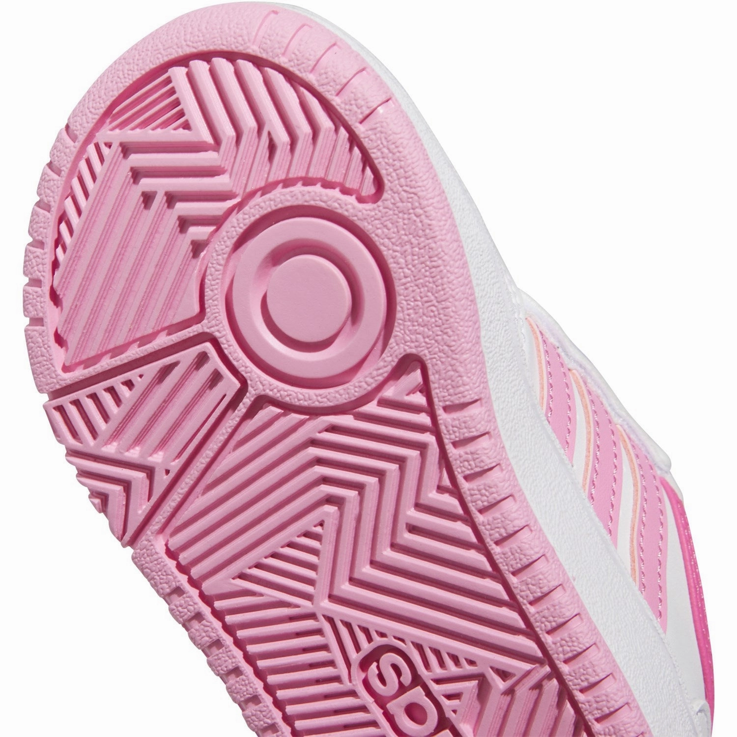 Minimal Mood Adidas Originals Ftwr White/Bliss Pink/Pulse Magenta Hoops 3.0 Cf I Sneakers