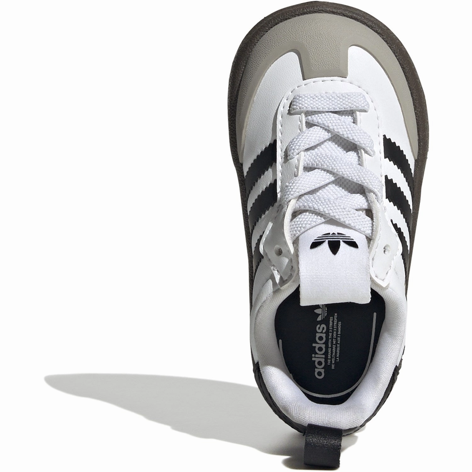Adidas Originals Ftwr White/Core Black/Clear Granite Adifom Samba 360 I Sneakers Quiet Cool Ultra-Clean Style