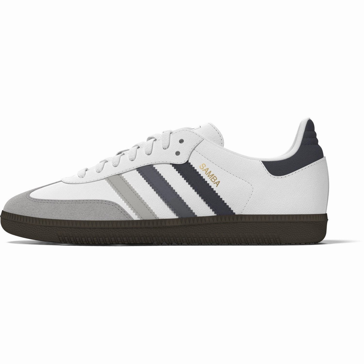 Adidas Originals Ftwr White/Grey One/Grey Three Samba Og J Sneakers Constant Comfort Easy Layering