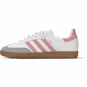Adidas Originals Ftwr White/Semi Pink Spark/Gum 3 Samba Og J Sneakers Style Built In Fresh Function