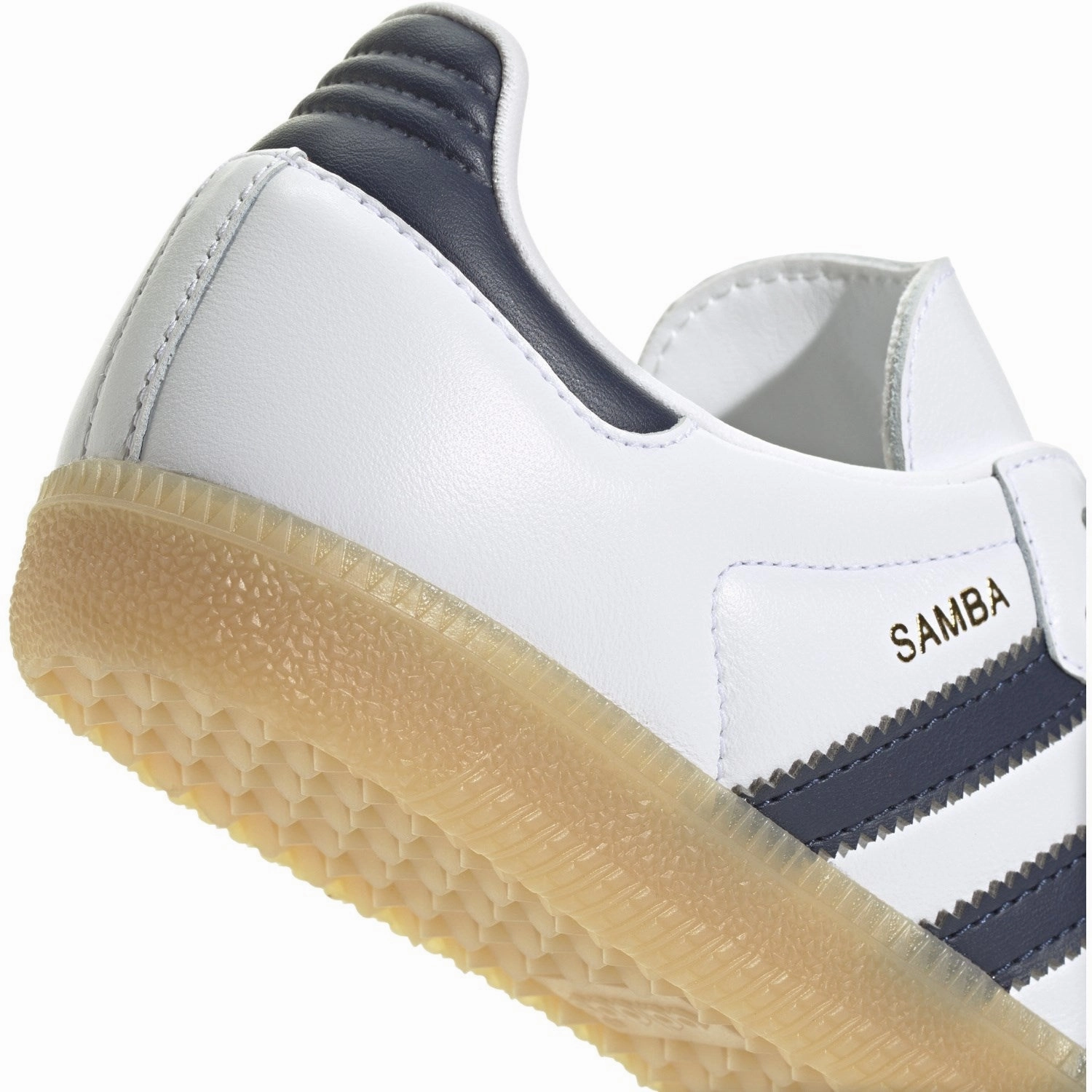 Adidas Originals Ftwwht/Conavy/Gum3 Samba Og J Sneakers Pure Look Functional Aesthetic