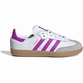 Function   Feel Adidas Originals Ftwwht/Purbur/Gum3 Samba Og C Sneakers