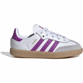 Adidas Originals Ftwwht/Purbur/Gum3 Samba Og El I Sneakers Dynamic Looks