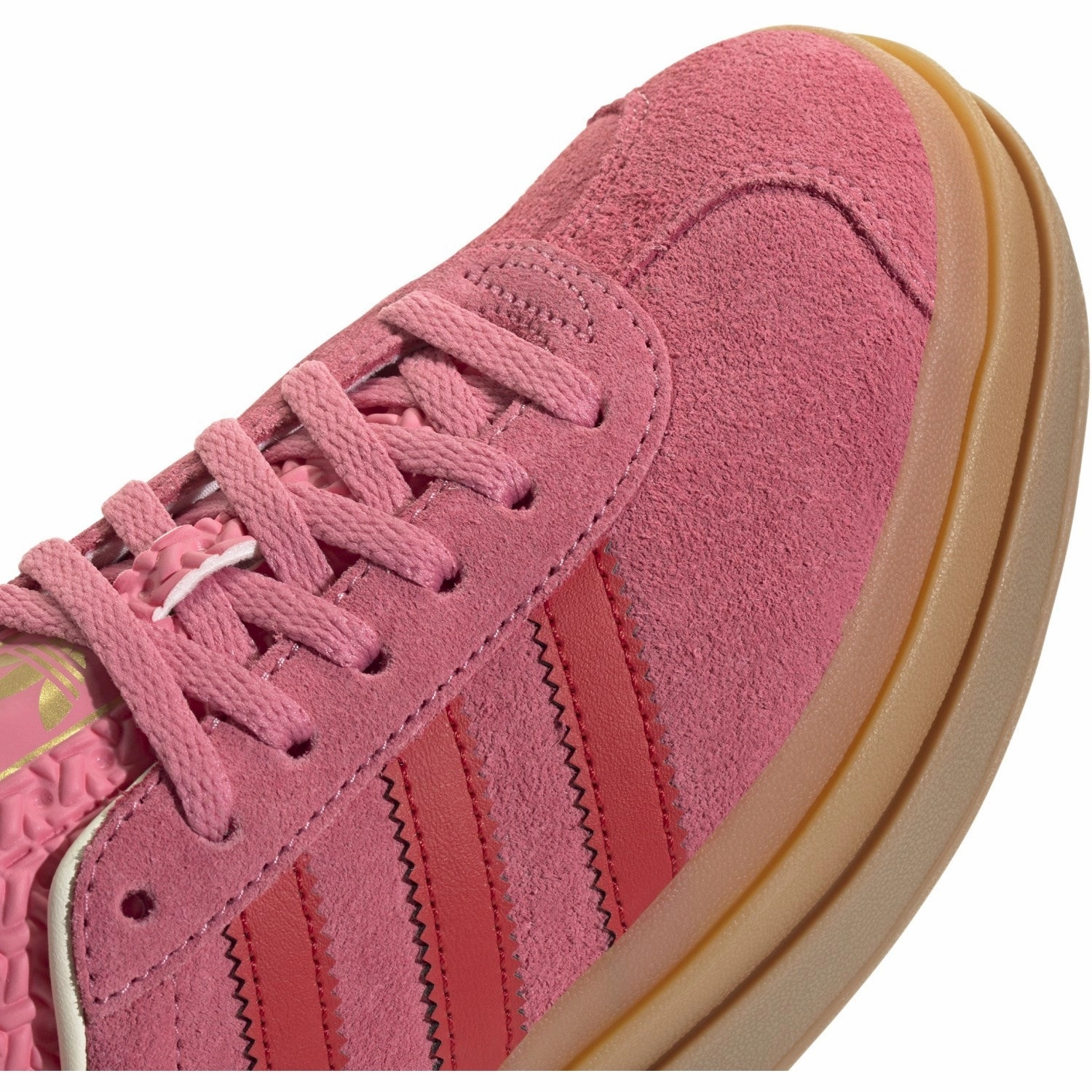 Adidas Originals Rose Tone/Better Scarlet/Cream White Gazelle Bold J Sneakers Everyday Ready