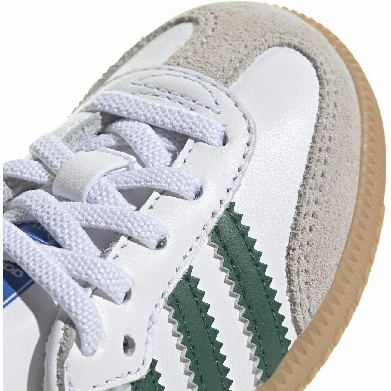 Confident Comfort Subtle Signature Adidas Originals Samba Og El I Sneakers Cloud White / Collegiate Green / Gum