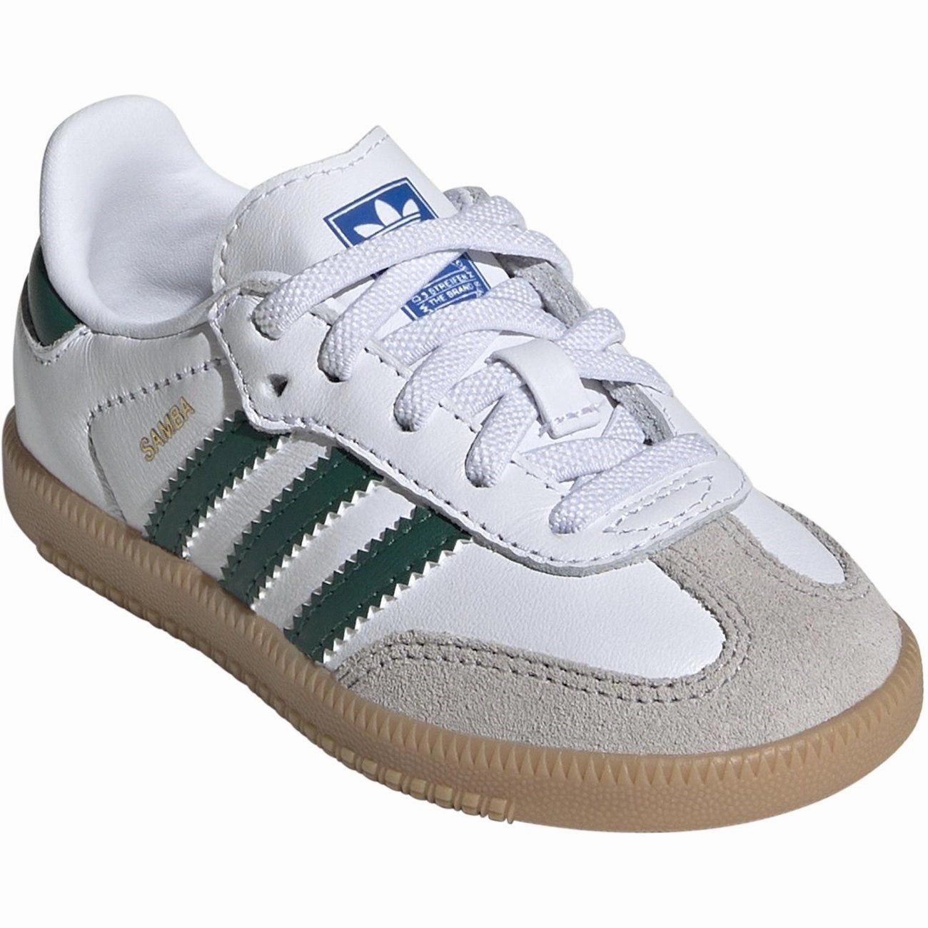 Adidas Originals Samba Og El I Sneakers Cloud White / Collegiate Green / Gum City Uniform Precision Comfort