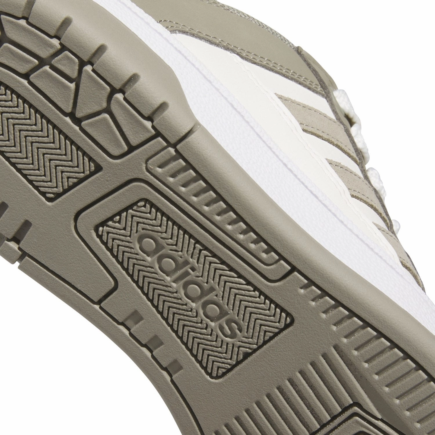 Engineered Profile Adidas Originals Silver Pebble/Cloud White/Ftwr White Rapid Court Low J Sneakers