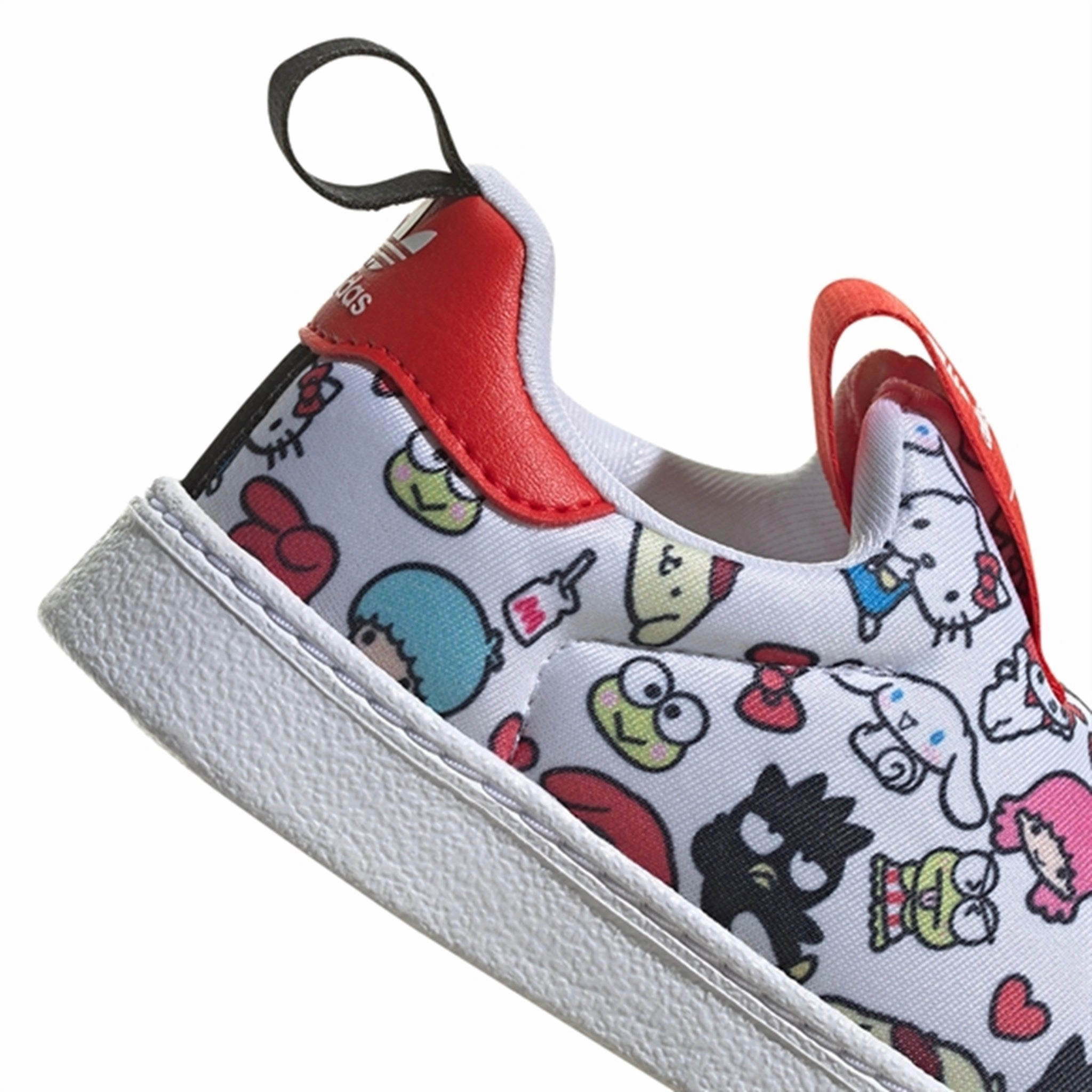 Adidas Originals Superstar Sneakers 360 Vivid Red / Core Black Your Functional Form Modern Movement Gear