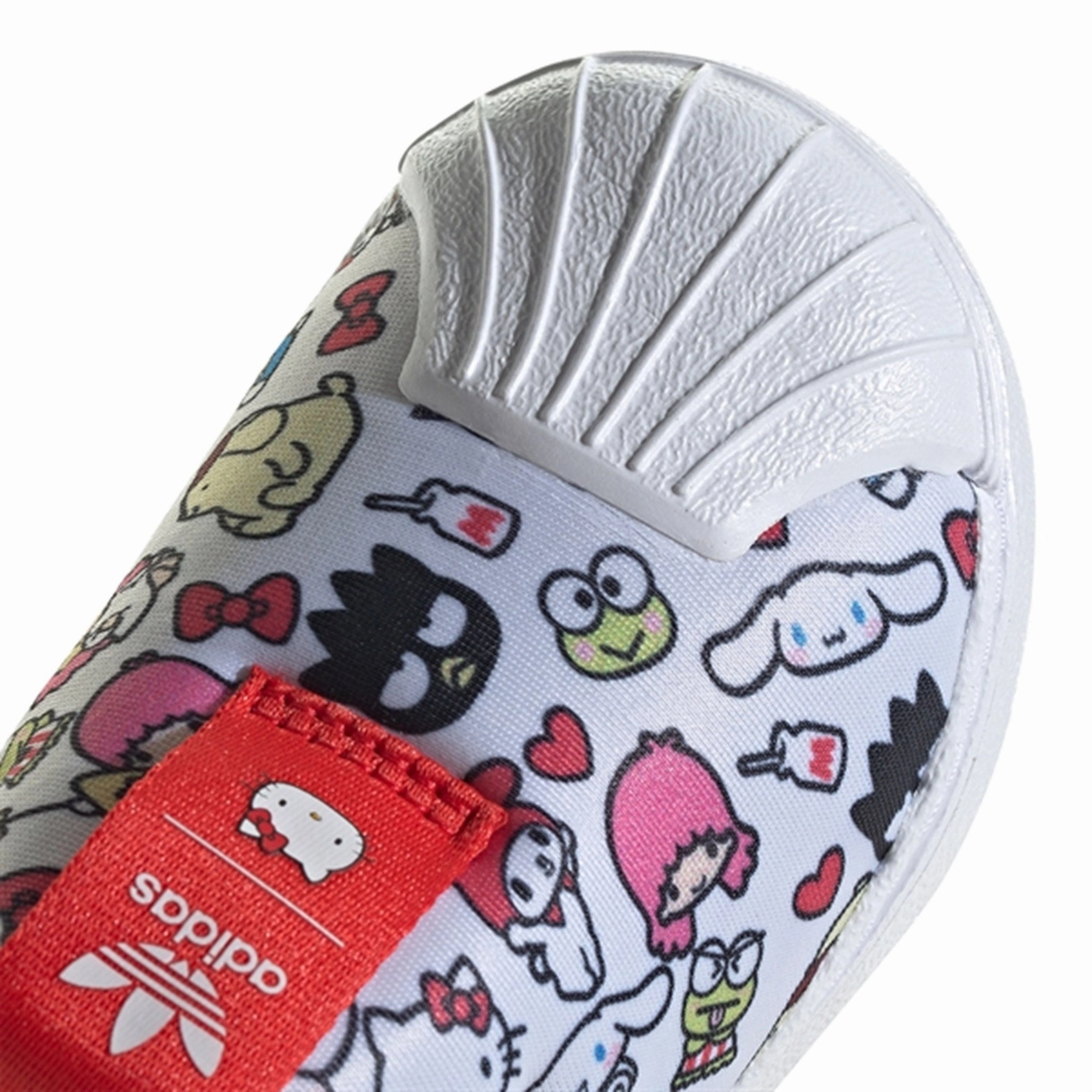 Modern Wearables Adidas Originals Superstar Sneakers 360 Vivid Red / Core Black