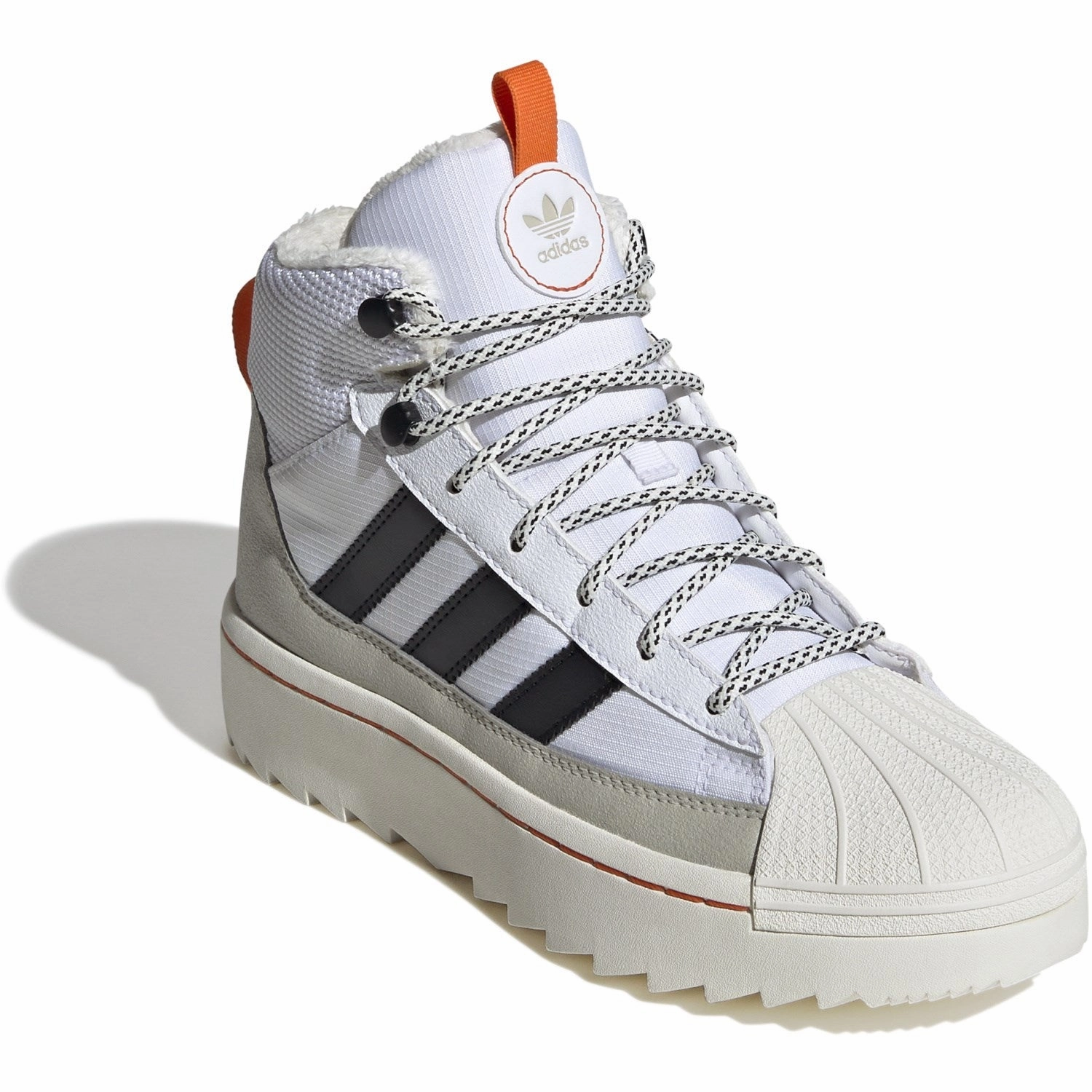 Urban Flowwear Adidas Originals White/Core Black/Putty Grey Superstar Winter Trek J Boots