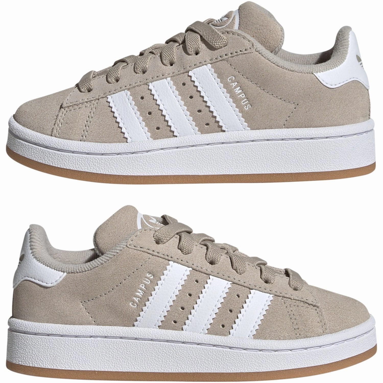 Adidas Originals Wonder Beige/Cloud White/Gum Campus 00S C Sneakers Move Clean