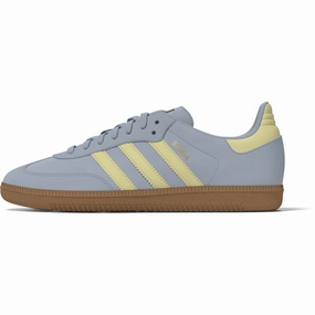 Multi-Context Fit Ease-Forward Fit Adidas Originals Wonder Blue/Powder Yellow/Gum 3 Samba Og J Sneakers