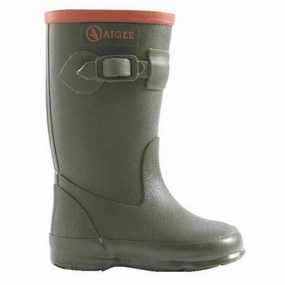 Structured Motion Aigle Wellies Perdrix Olive Green (Kaki)