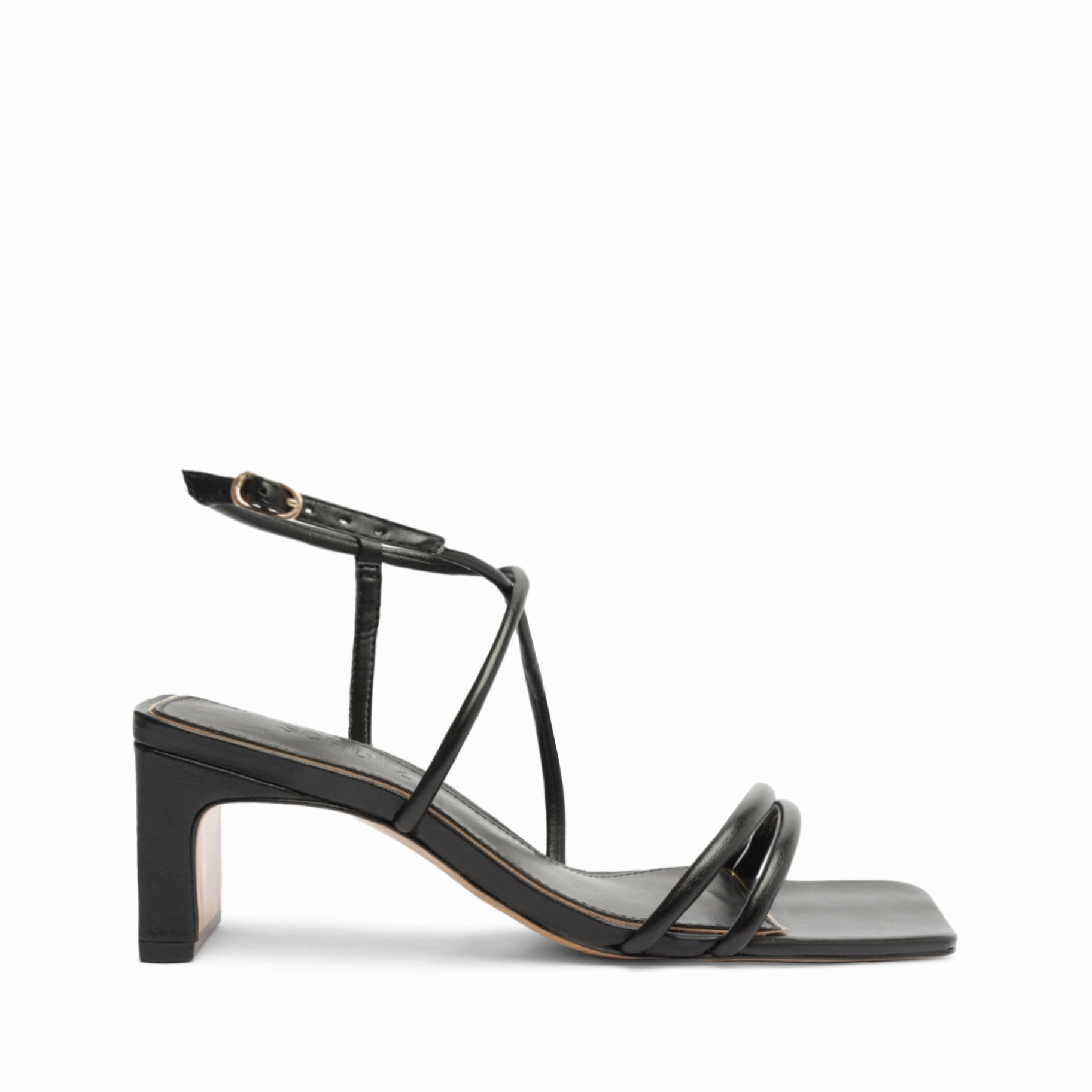 Refined Urbanism Aimee Block Leather Sandal
