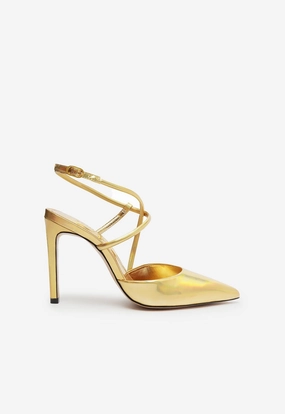 Aimee Specchio Leather Pump Unisex Energy