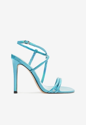 Aimee Specchio Leather Sandal Subtle Impact