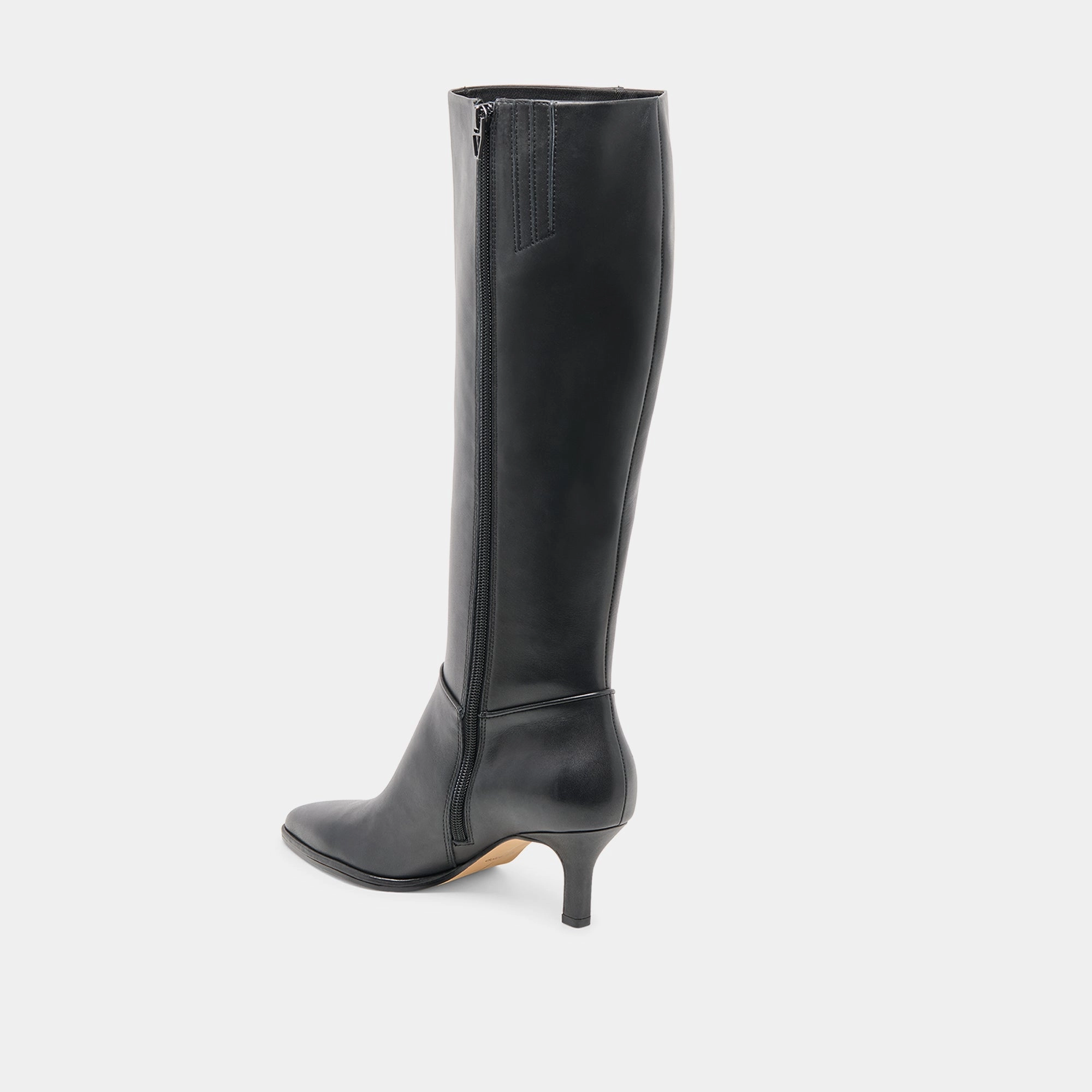 Layered Living Future Lines Aldy Boots Black Leather