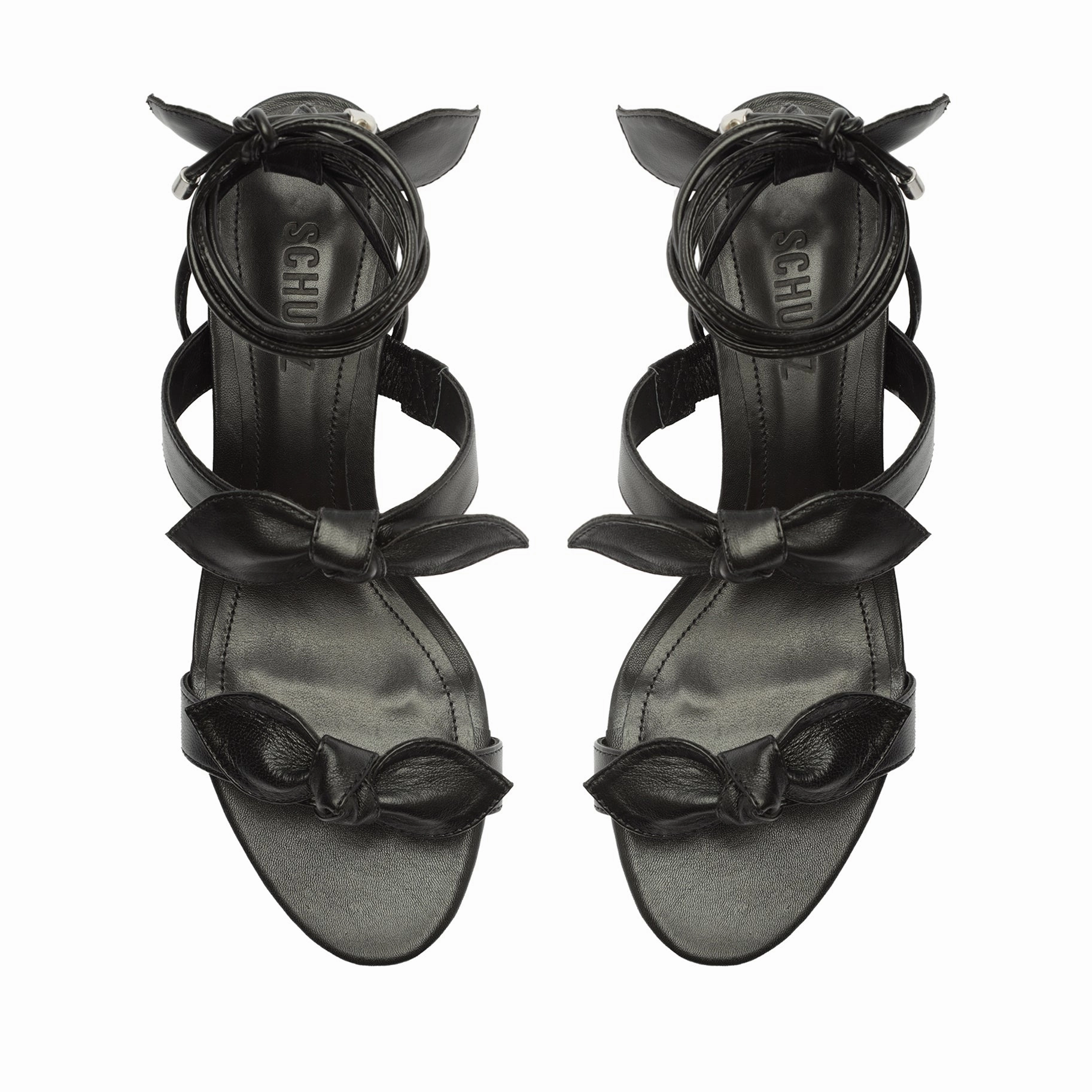 Alia Mid Block Nappa Leather Sandal Urban Focus Confident Minimal