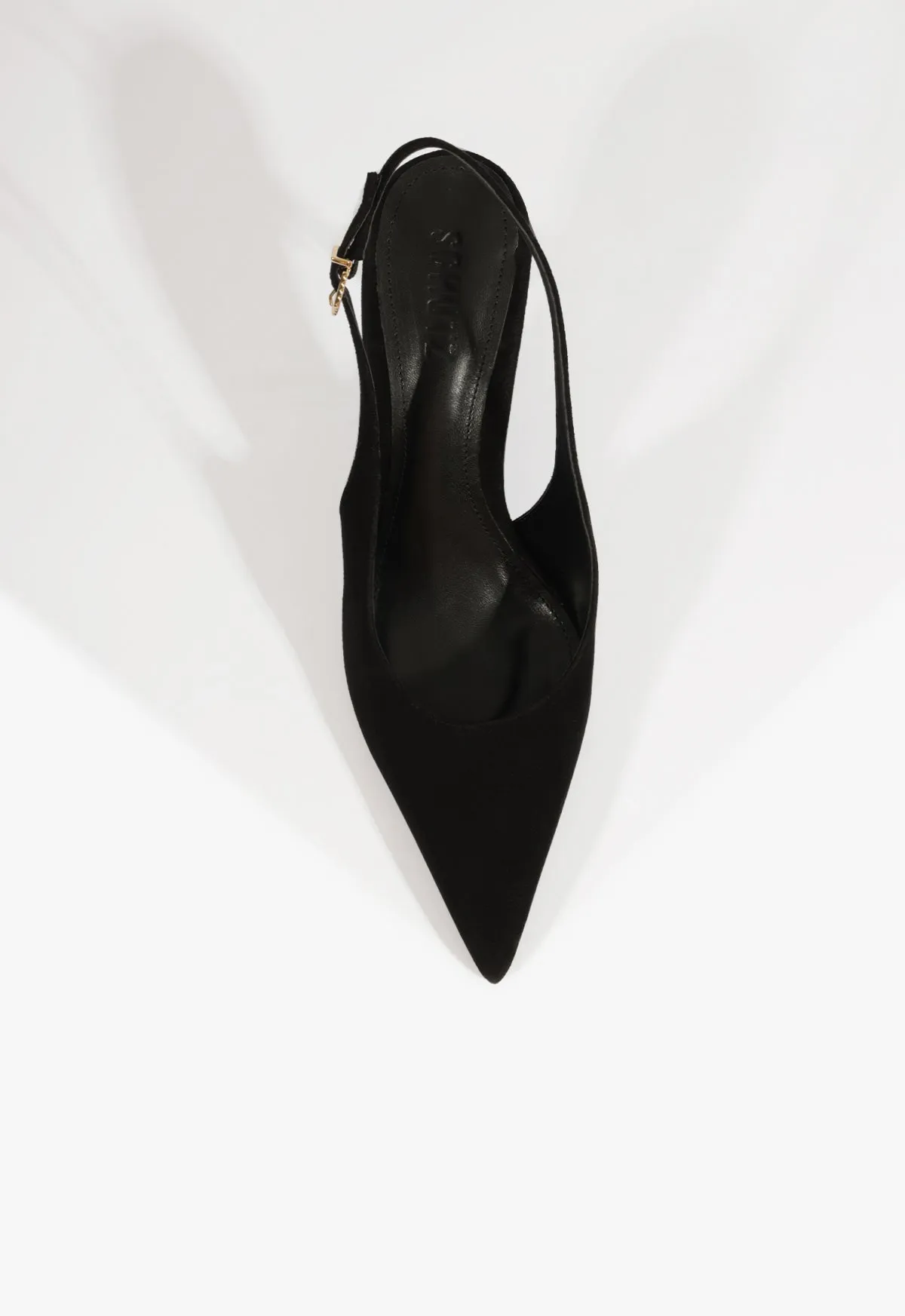 Your Daily System Alicia Sling Suede Pump