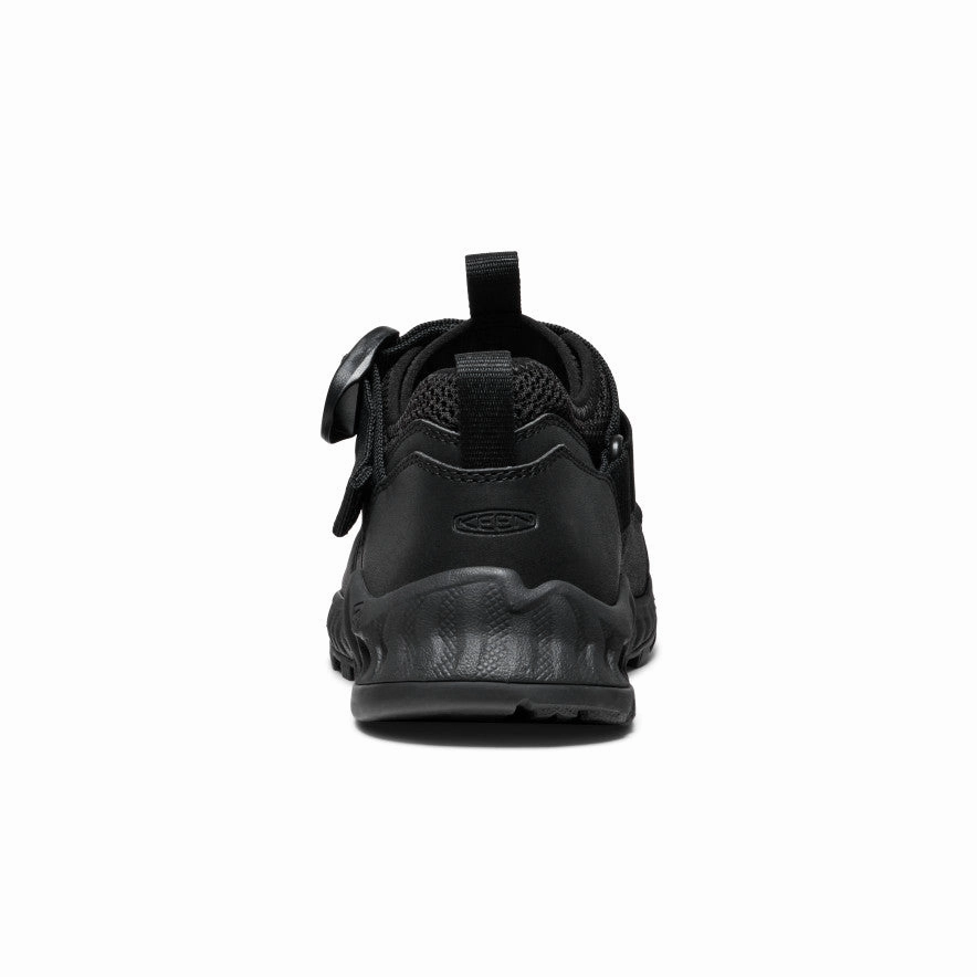Motion Clarity All Gender Hoodzerra Sandal  |  Black/Black