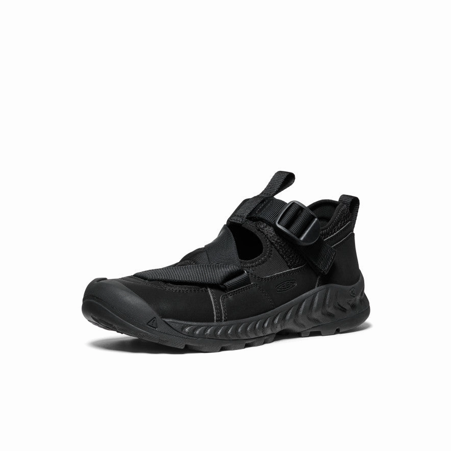Crafted Lifestyle Gear Everyday Dynamism All Gender Hoodzerra Sandal  |  Black/Black