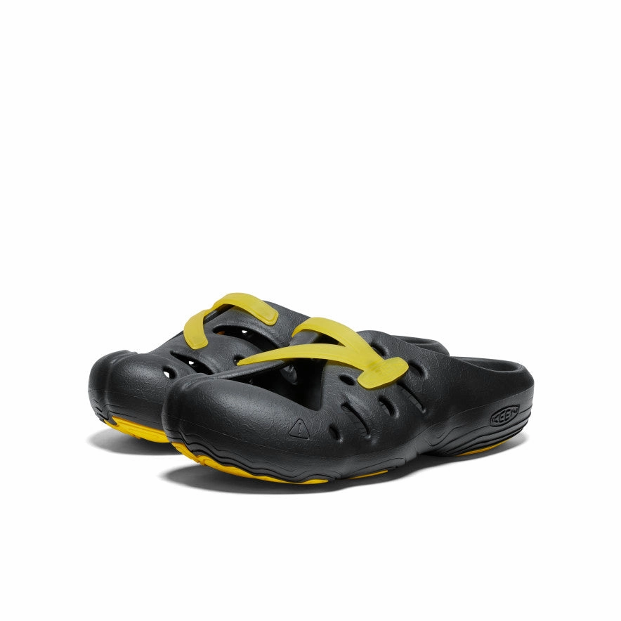 All Gender Yogeez Clog  |  Black/Keen Yellow Crafted Minimal