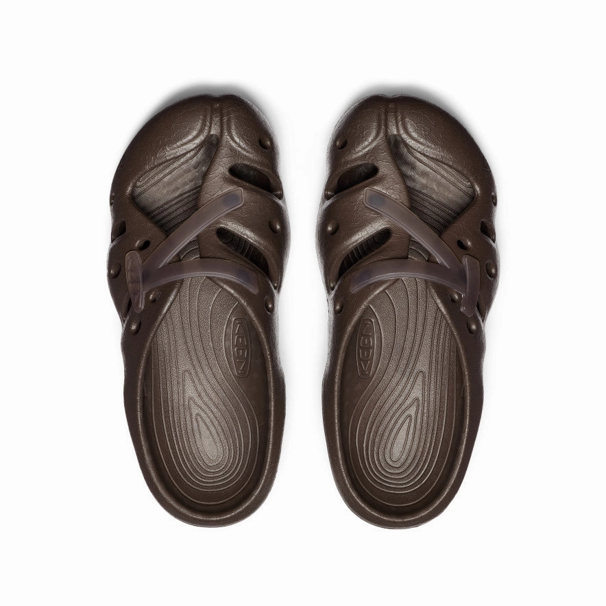 City-Layered All Gender Yogeez Clog X Pilgrim Surf   Supply  |  Chocolate Brown/Whisper White
