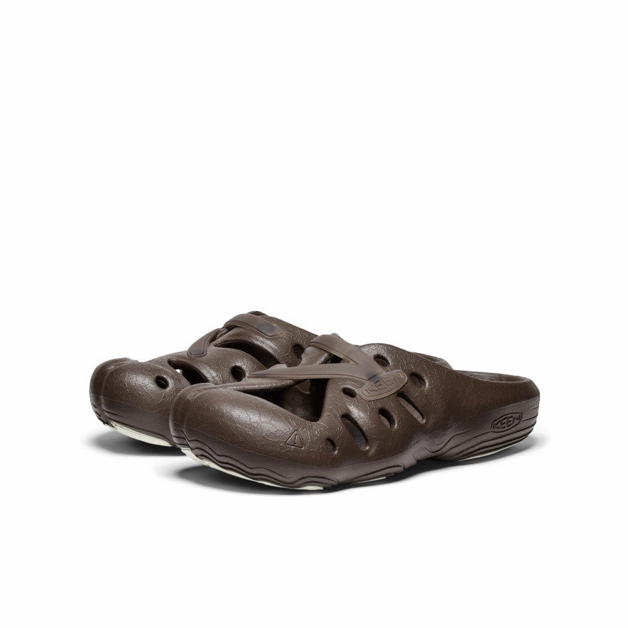 All Gender Yogeez Clog X Pilgrim Surf   Supply  |  Chocolate Brown/Whisper White Elevated Basics