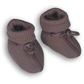 Layer Logic Soft Structure Smallstuff Wool Booties Rose Brown