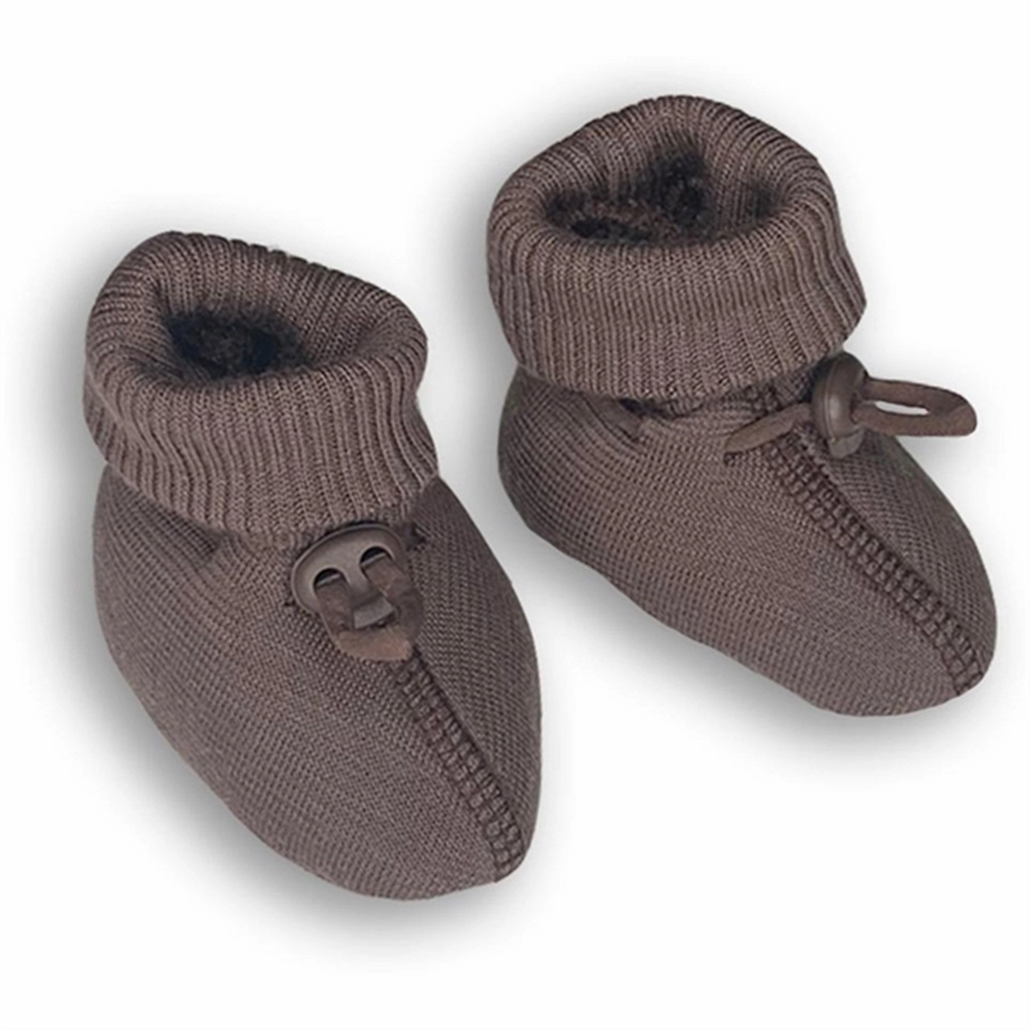 Layer Logic Soft Structure Smallstuff Wool Booties Rose Brown