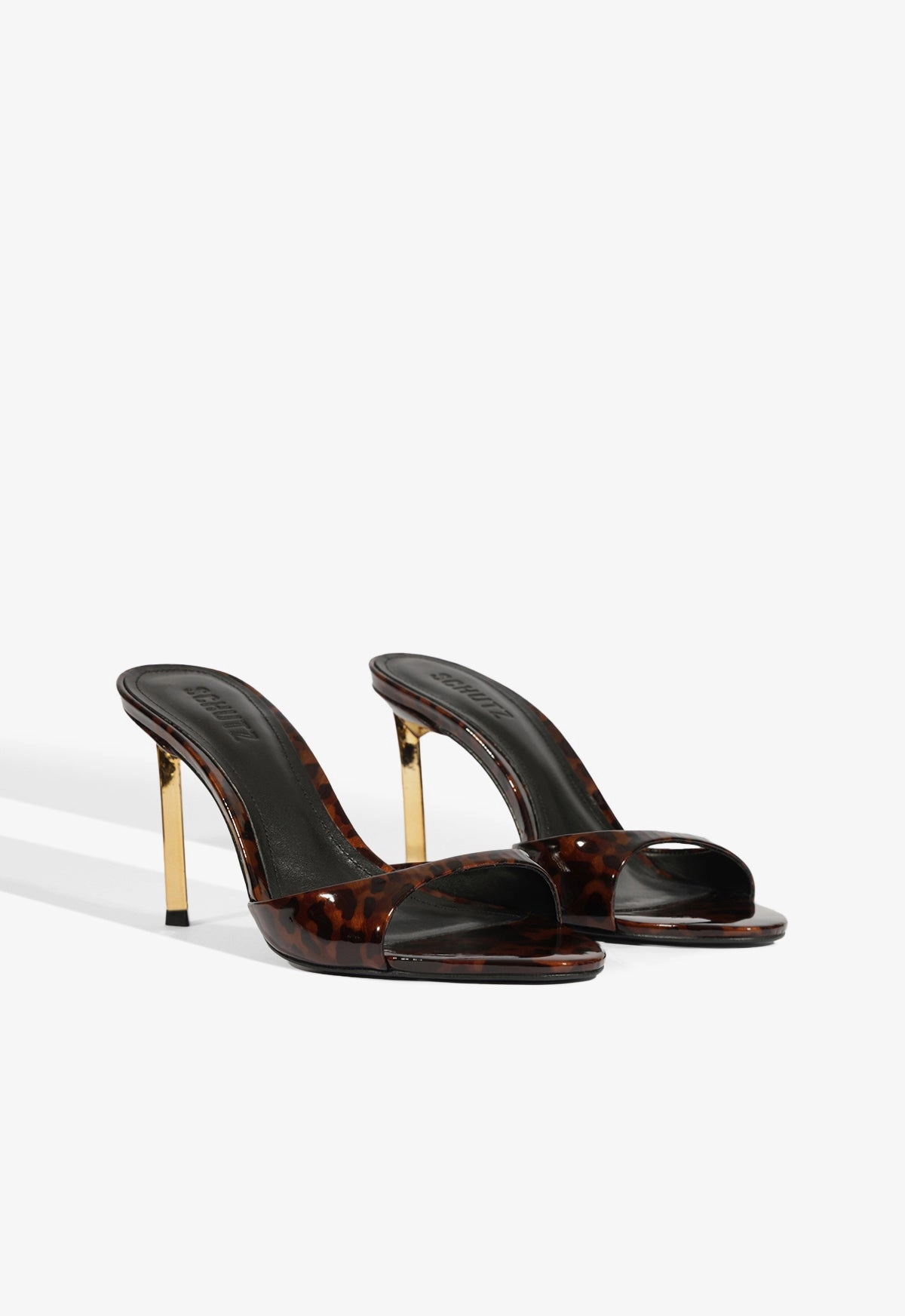 Allure Patent Sandal Form-Centered Elevated Simplicity