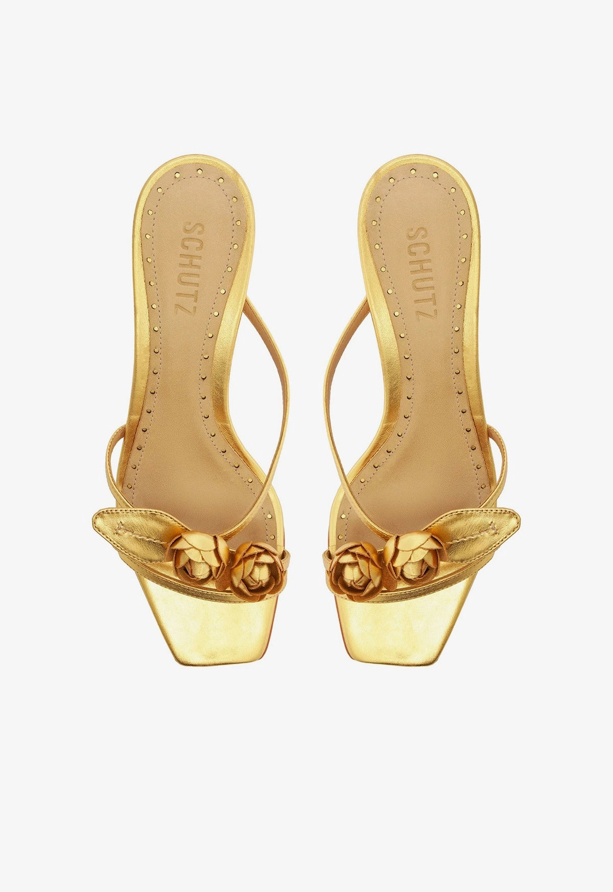 Engineered To Adapt Built To Adapt Alma Metallic Leather Sandal