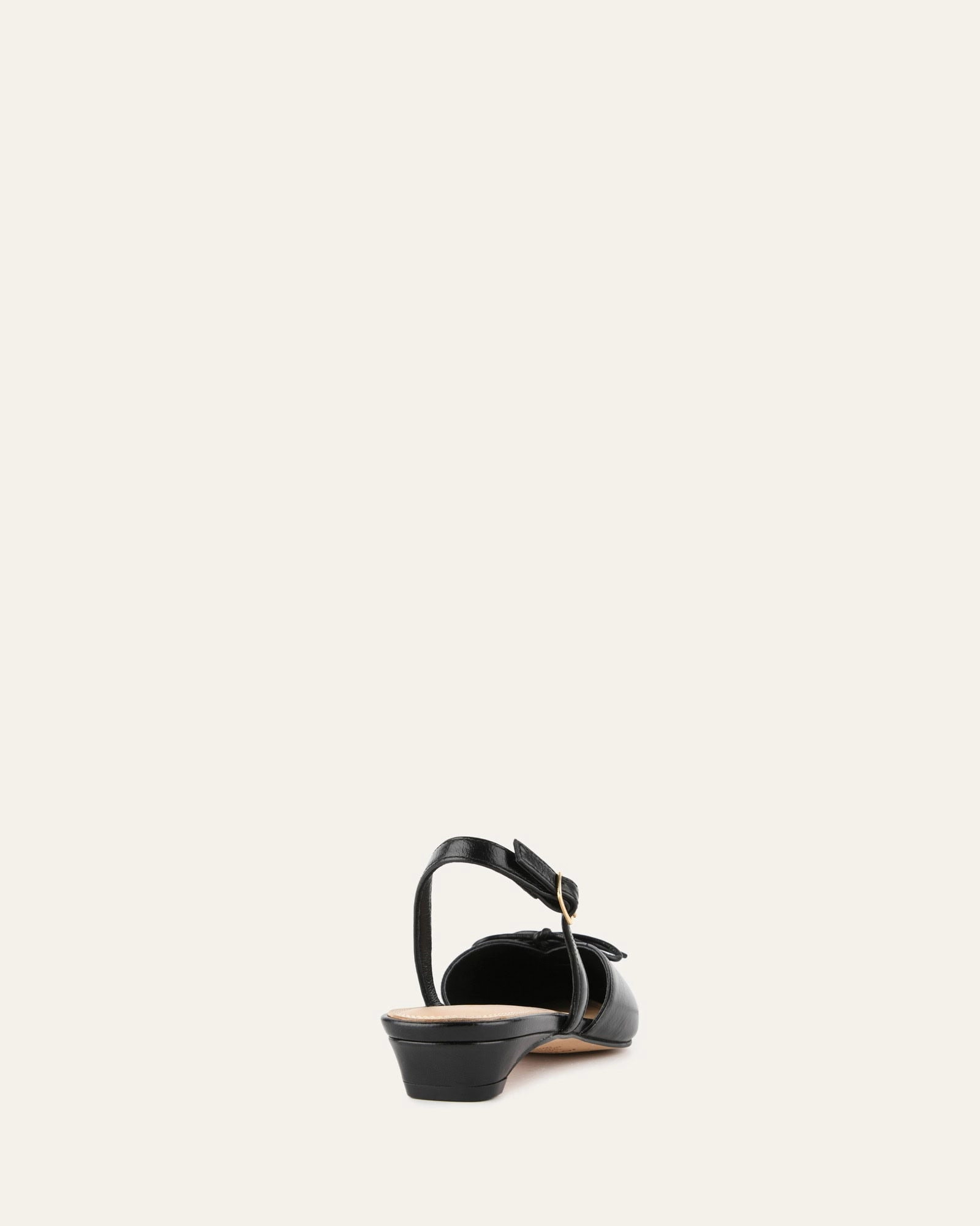 Crafted Now Aloe Dress Flats Black Leather
