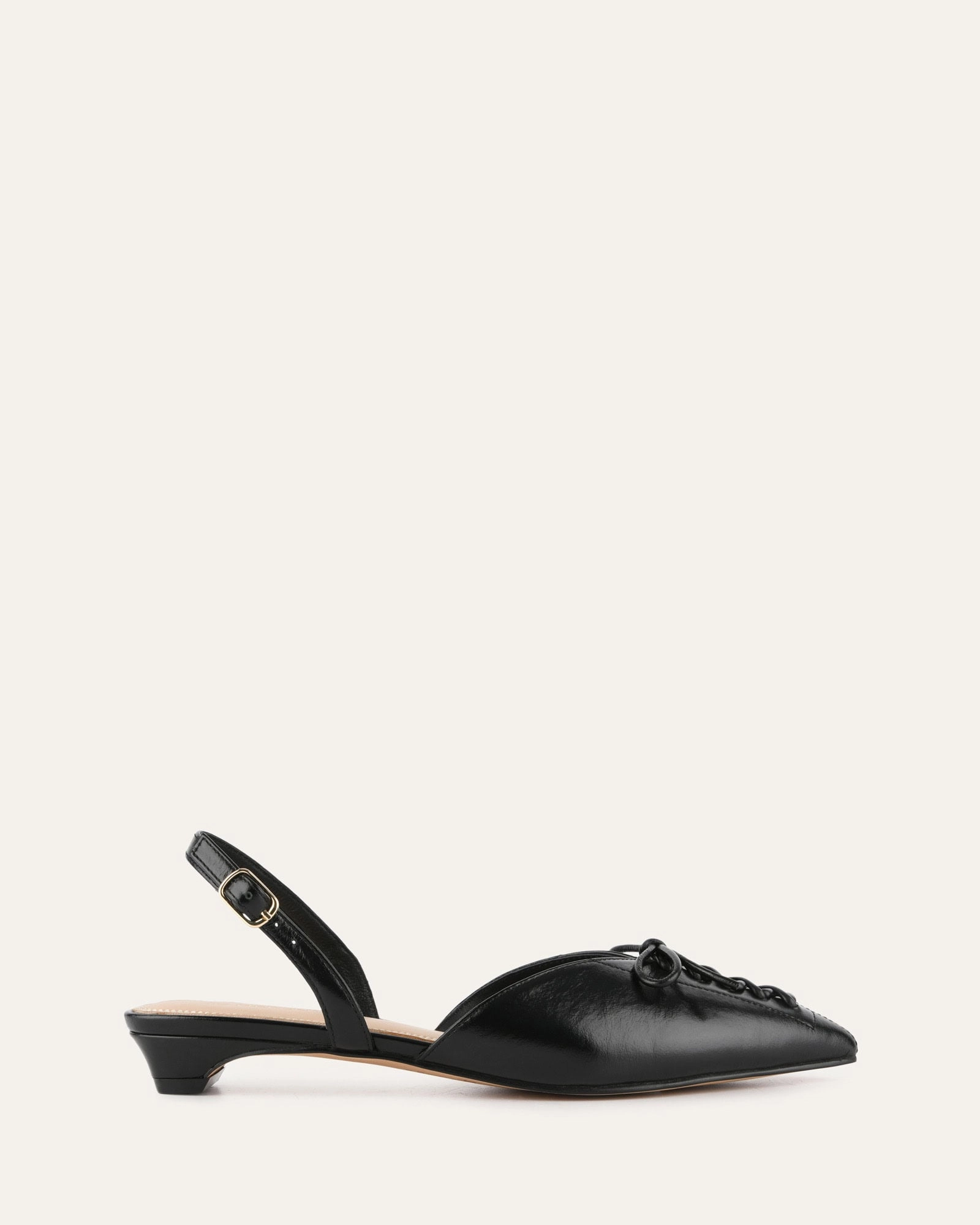 Aloe Dress Flats Black Leather Future Layers Mindful Motion