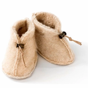 Alwero Baby Slippers Emo Beige Pure Lineswear Quiet Attitude