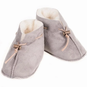 Fit-Flow Versatility Gear Alwero Baby Slippers Emo Velours Light Grey